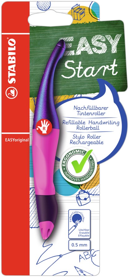 EASYoriginal, ergonomische rollerball, rechtshandig, holograph edition, magenta, per stuk, niet bekend - Overig - 4006381568333