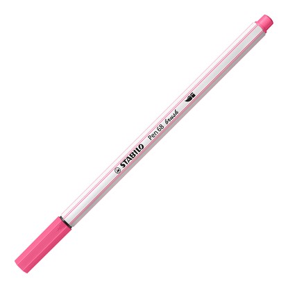 Pen 68 brush, premium brush viltstift, roze, per stuk, niet bekend - Overig - 4006381583992