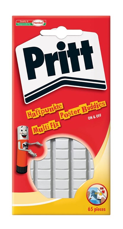 Pritt kneedlijm poster Buddies, blister van 65 stuks, niet bekend - Overig - 4015000402088