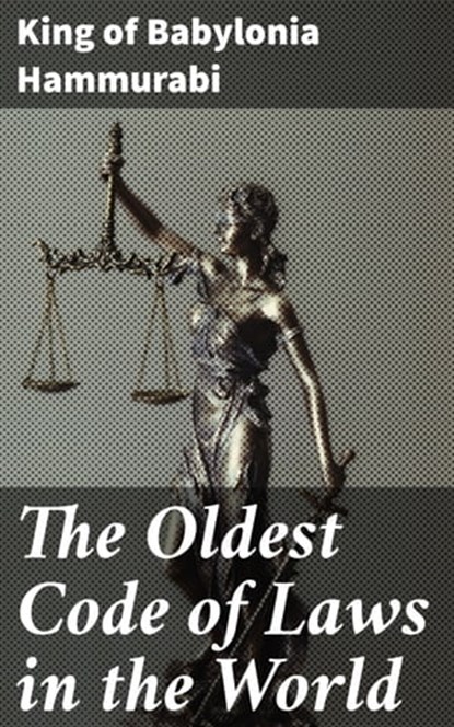 The Oldest Code of Laws in the World, King of Babylonia Hammurabi ; Alex Lane - Ebook - 4057664129604