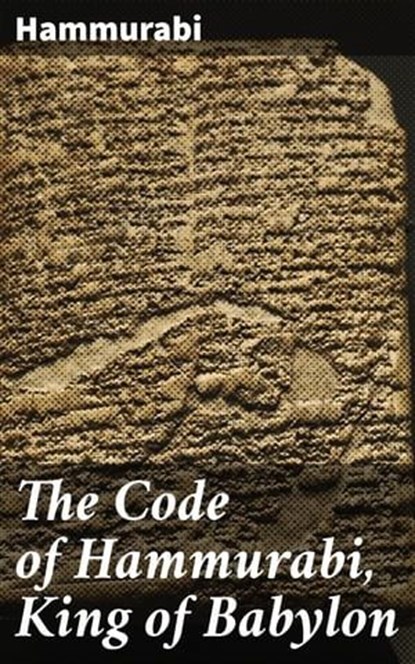 The Code of Hammurabi, King of Babylon, Hammurabi - Ebook - 4064066464875