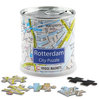 Rotterdam city puzzel magnetisch, niet bekend - Gebonden Paperback - 4260153726097