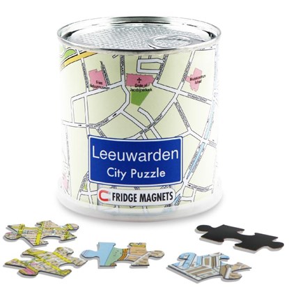 Leeuwarden city puzzel magnetisch, niet bekend - Paperback - 4260153727896