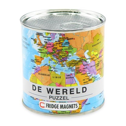 Wereld puzzel magnetisch, niet bekend - Gebonden Paperback - 4260153728541