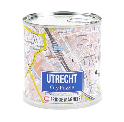 Utrecht city puzzle magnets 100 stukjes, niet bekend - Gebonden - 4260153735877