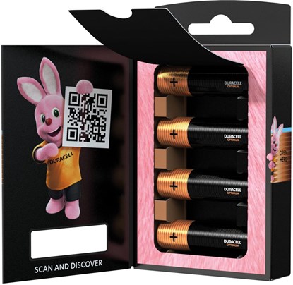 Duracell batterij Optimum AA, blister van 4 stuks, niet bekend - Overig - 5000394137486