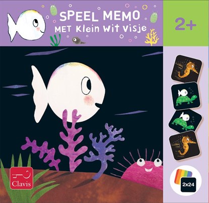 Speel Memo met Klein Wit Visje, niet bekend - Gebonden - 5407009980312