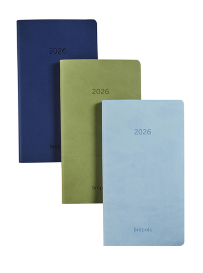 Agenda 2026 Brepols Interplan Colora 7d/2p assorti, niet bekend - Overig - 5412303145343