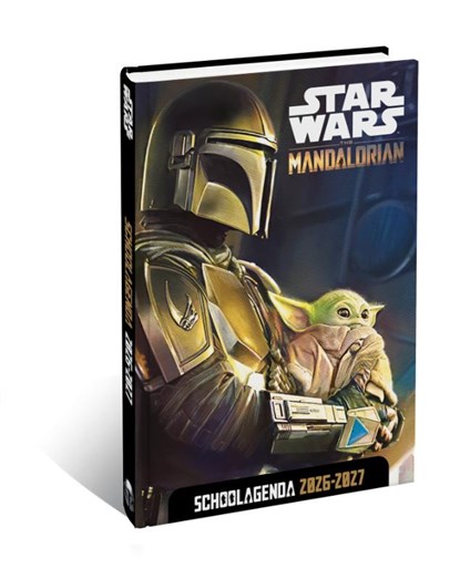The Mandalorian Schoolagenda 2026-2027, niet bekend - Gebonden - 5903235696282