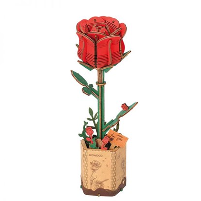 Houten Bloem Red Rose, niet bekend - Overig - 6946785119251