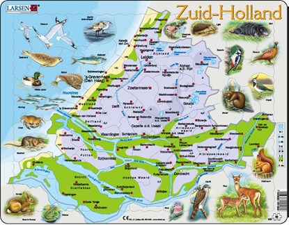 Laren puzzel- Zuid Holland- K90, niet bekend - Overig - 7023850221909