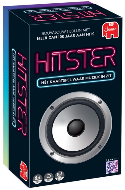 Hitster Partyspel - Kaartspel, Jumbo - Overig Spel - 8710126198759