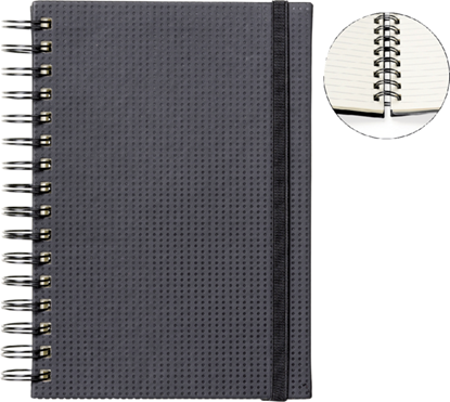 Notitieboek Quantore A5 sp lijn 192blz 80gr zwart, niet bekend - Overig - 8712453078896
