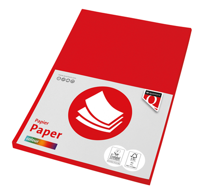 Kopieerpapier Quantore Col-50 A4 160gr felrood,  - Overig - 8712615027663