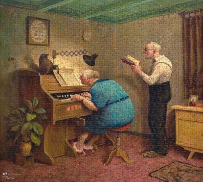 Zoals de ouden zongen  Puzzel 1000 stukjes, niet bekend - Gebonden - 8713341900190