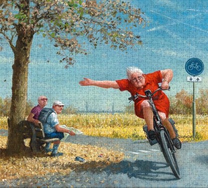 Marius van Dokkum - Turbo Puzzel 1000 stukjes, niet bekend - Gebonden - 8713341900213