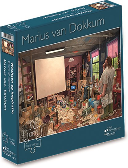 Marius van Dokkum - Wachten op inspiratie -  Puzzel 1000 stukjes, niet bekend - Overig - 8713341900237