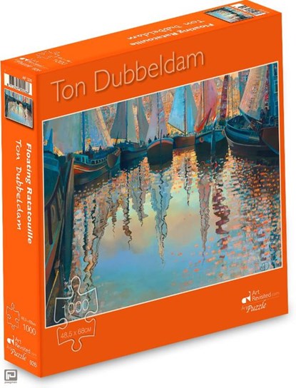 Ton Dubbeldam - Floating Ratatouille - Puzzel 1000 stukjes, niet bekend - Gebonden - 8713341900268