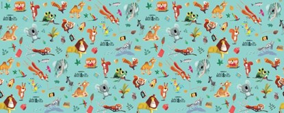 Cadeaupapier De wereld van Bright & Field (50 cm. x 100 meter), niet bekend - Gebonden - 8713791110859
