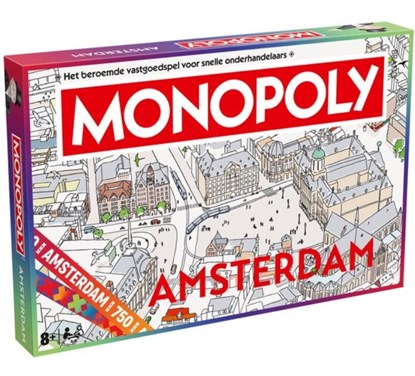 Monopoly Amsterdam NL, niet bekend - Overig - 8714649020528