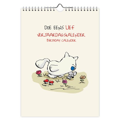 Doe eens lief verjaardagskalender 18x25, niet bekend - Overig - 8716467158599