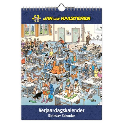 Jan van Haasteren 18x25 verjaardagskalender, niet bekend - Overig - 8716467158940
