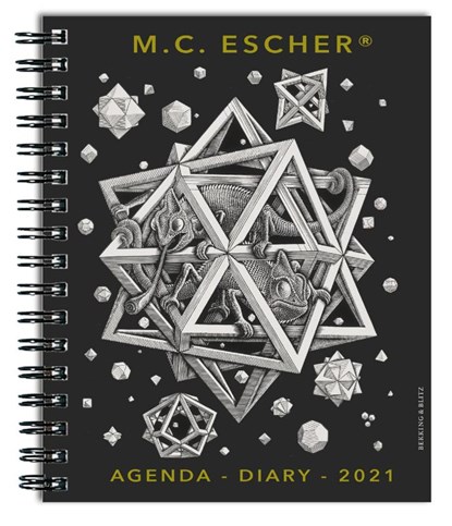 M.C. Escher weekagenda 2021, niet bekend - Overig - 8716951318362