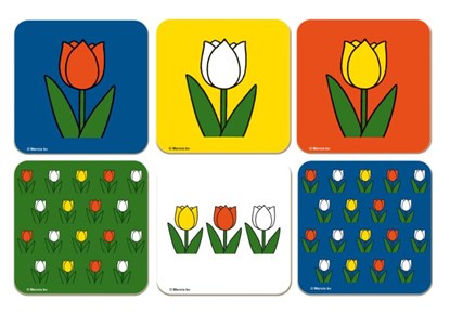 Onderzetters: Tulpen, Dick Bruna, niet bekend - Gebonden - 8716951373002