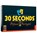 30 SECONDS - PIJLSNEL PARTYSPEL, niet bekend - Gebonden - 8717249194521