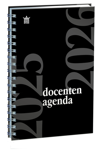 Schoolagenda 2025-2026 Ryam docenten 7d/2p sp zw, niet bekend - Overig - 8717481257619