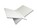 Boekenstandaard perspex middel design mat wit, niet bekend - Gebonden - 8717953273871