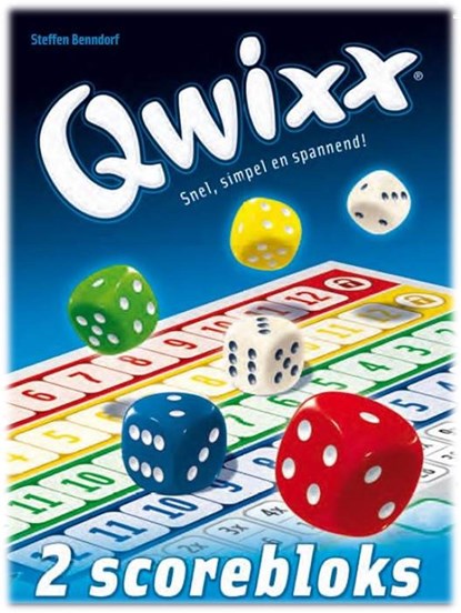 Qwixx Bloks (extra scorebloks), Steffen Benndorf - Overig - 8718023601242