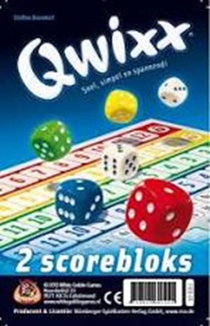 Qwixx Bloks (extra scorebloks), White Goblin - Overig Dobbelspel - 8718026301811