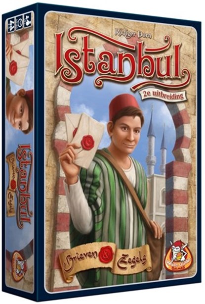Istanbul - Brieven & Zegels - Uitbreiding, white goblin - Overig bordspel uitbreiding - 8718026301996
