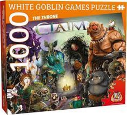 Claim Puzzle: The Throne - Puzzel, white goblin - Overig Puzzel  - 8718026304362