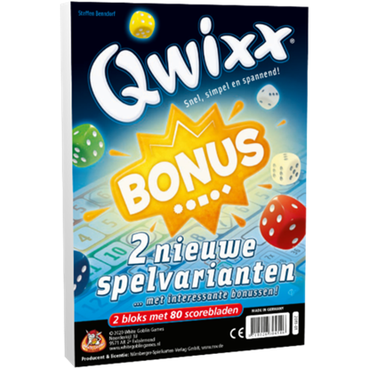 Qwixx Bonus, Steffen Benndorf - Overig - 8718026304546