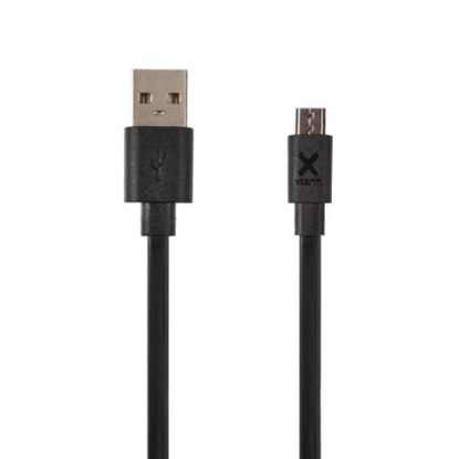 Xtorm Flat USB to Micro USB cable (1m) Black, niet bekend - Gebonden - 8718182274660