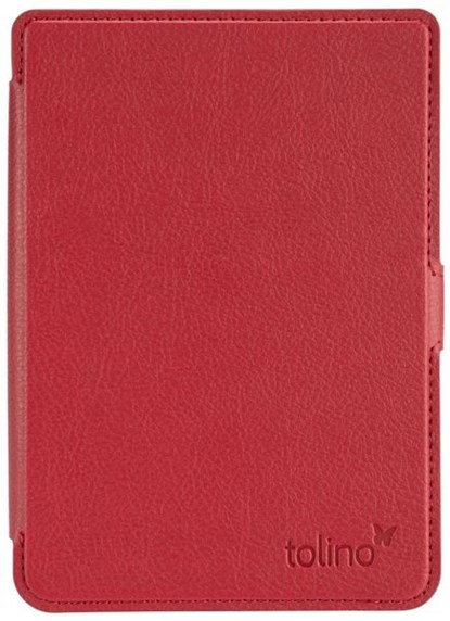 Cover slimfit rood - Tolino Page 2, niet bekend - Gebonden - 8718969058476