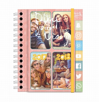 Schoolagenda Pimp your diary schoolagenda 2017/2018, niet bekend - Paperback - 8719033219731
