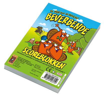Scoreblokken Beverbende drie stuks - Kaartspel, 999-BEV04 - Overig - 8719214428150