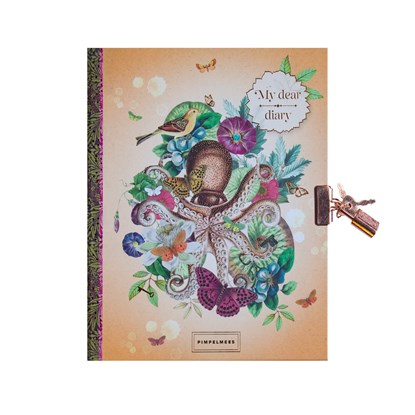 Pimpelmees my dear diary with lock Mango, niet bekend - Overig - 8719497161119