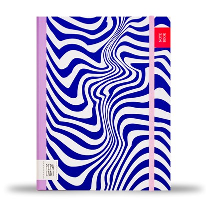 Pepa lani notebook A5waves blue, niet bekend - Overig - 8719497162307