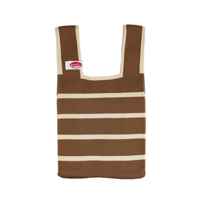 KK poppy bag brown / white stripes, niet bekend - Overig - 8719497166961