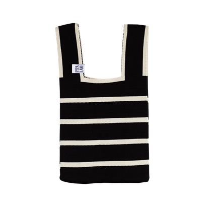 PPL Poppy Bag Black & White Stripes, niet bekend - Overig - 8719497167036