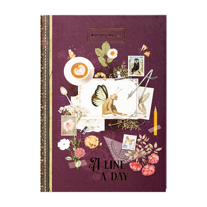 Pimpelmees One line a day Wonderland Wingmonkey Plum, niet bekend - Overig - 8719497168620