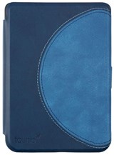 Cover slimfit blauw cirkel - tolino shine color,  -  - 8720195097501