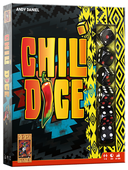 Chili Dice - Dobbelspel, 999-CHD01 - Overig - 8720289470036