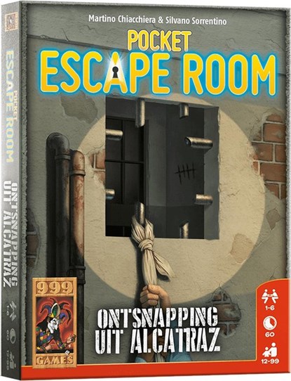 Pocket Escape Room Ontsnapping uit Alcatraz, niet bekend - Gebonden - 8720289471323