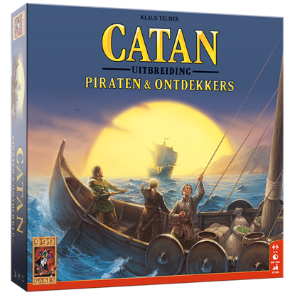 Spel Catan: Uitbreiding Piraten en Ontdekkers - Bordspel , Spellen, Van der Meer - Overig Spellen - 8720289472542