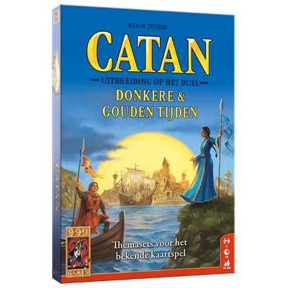Catan Het Duel - Donkere & Gouden tijden uitbreiding, Teuber, Klaus - Overig - 8720289472849